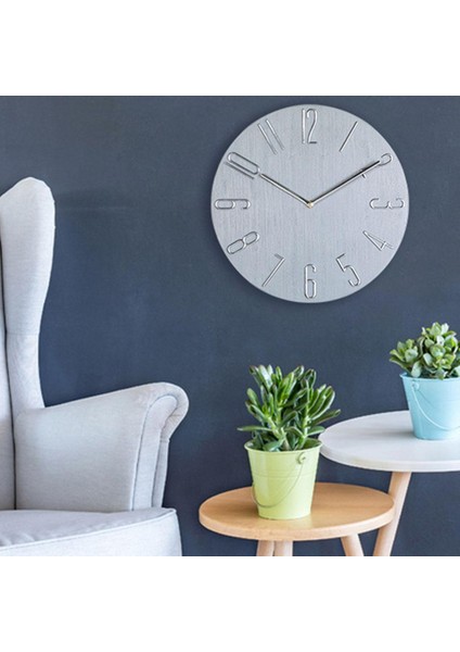 12 '' Duvar Saati Asılı Zarif Salıncak Sweep Saatleri Yatak Odası Ofis Ev Dekor Bej(Yurt Dışından) modelleri