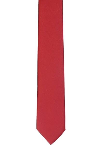 Erkek Bordo Basic Düz Kravat modelleri