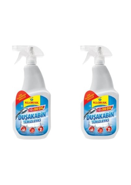 Duşakabin Temizleyici 750 ml 2'li