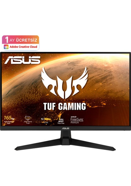 ASUS Tuf Gaming VG277Q1A 27 inç 165Hz 1ms Full HD FreeSync Premium VA Gaming Monitör