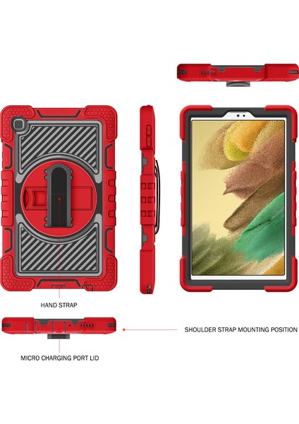 Samsung Galaxy Tab A7 Lite 8.4 T220 / 225 Koruyucu Kılıf Siyah (Yurt Dışından)