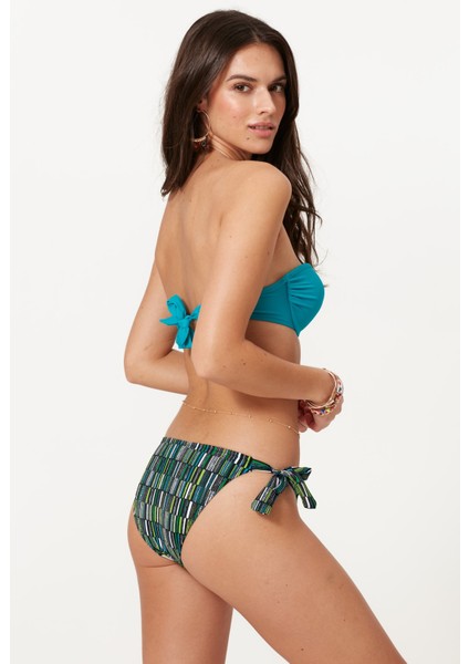 Dolgulu Straplez Bikini Takım 217334 Desenli fiyatları