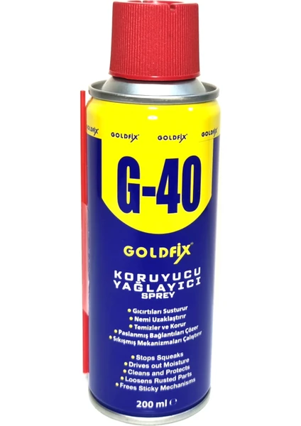 G-40 Koruyucu Yağlayıcı Sprey 200 Ml D-40/g-40