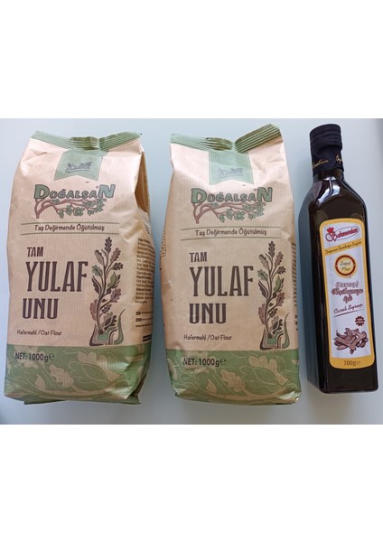 Yulaf Unu 2 kg + Keçiboynuzu Özü