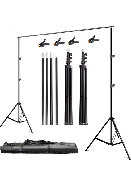 Greenbox Fon Standı (2x 2 Metre) + 4 mandal fiyatları