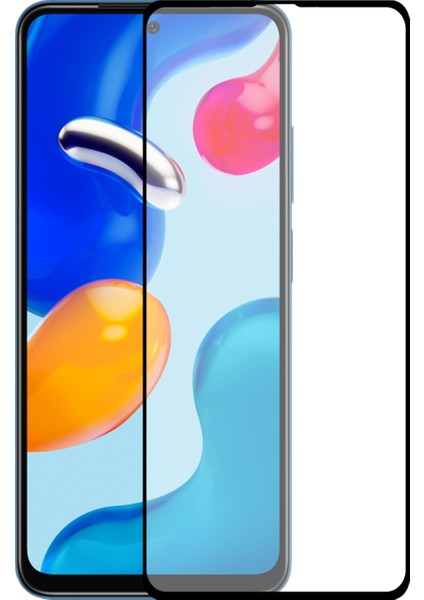 Xiaomi Redmi Note 11S Tam Kaplayan Temperli Ekran Koruyucu Cam