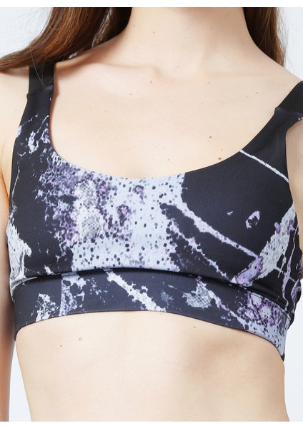 Niki Marble Baskılı Kare Yaka Hafif Destekli Spor Sütyeni Bra 1075-2 fiyatları
