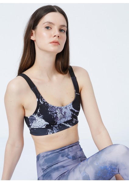 Niki Marble Baskılı Kare Yaka Hafif Destekli Spor Sütyeni Bra 1075-2 fırsatları