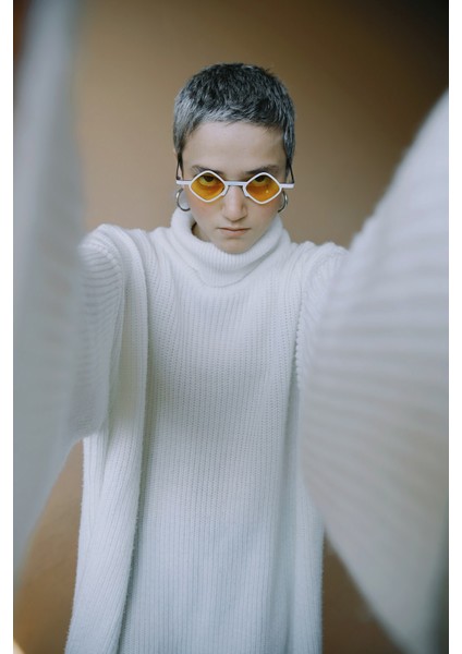 Negar White Yellow Güneş Gözlüğü indirimleri