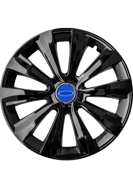 Ford 16 Inç Jant Kapağı Amblemli Piano Black 4'lü Takım 214