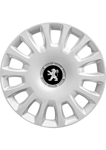 Peugeot 14 Inç Jant Kapağı Amblemli Gri 4'lü Takım 144 fiyatları
