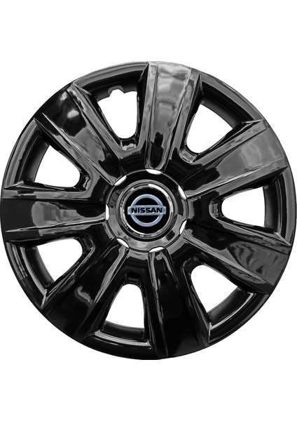 Nissan 13 Inç Jant Kapağı Amblemli Piano Black 4'lü Takım 204 fiyatları
