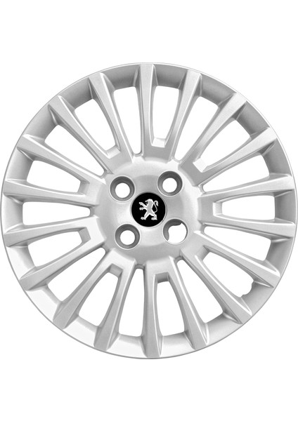 Peugeot Bipper 15 Inç Jant Kapağı Amblemli Gri 4'lü Takım 148 fiyatları