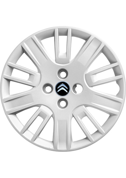 Citroen Nemo 15 Inç Jant Kapağı Amblemli Gri 4'lü Takım 146 fiyatları