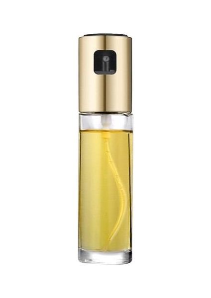 2 Adet Cam Yağdanlık Sprey 100 ml Pompalı Yağlık Sirkelik Gold Renk Cam Şişe Zeytinyağı Sirke Gold