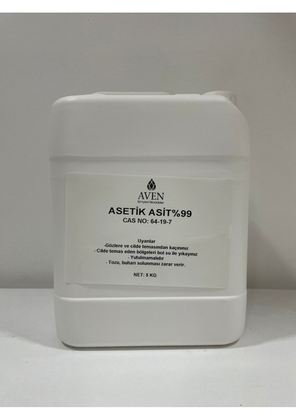 Asetik Asit %99 5 Kg