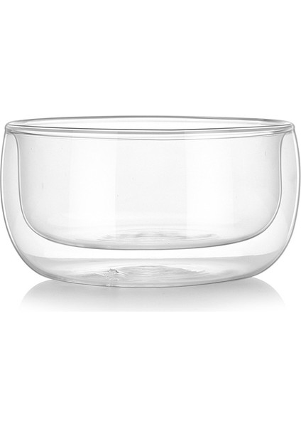 Çift Duvar Cam Salata Kase Meyve Pirinç Kahveleri Gıda Depolama Konteyner Öğle Yemeği Bento Kutusu Yüksek Borosilikat Bowl Sofra # | Kaseler (Yurt Dışından)