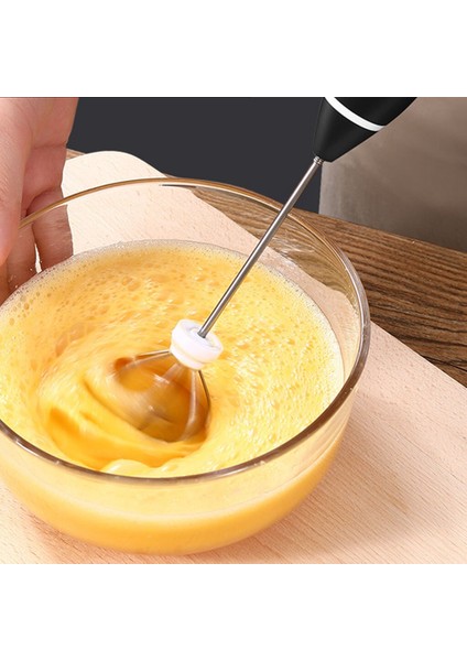 3 Hız Elektrikli Yumurta Çırpıcı Mutfak Aletleri Şarj Edilebilir Kahve Mikser Handhold Süt Çalkalayıcı Makinesi Froother Foamer Gıda Blender Çırpma | Yumurta Çırpıcı (Siyah) (Yurt Dışından)