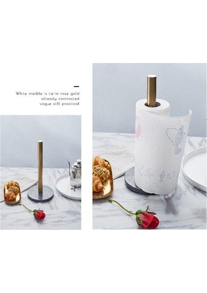 Ağırlıklı Baz Ayakta Kağıt Havlu Tutucu Rulo Dispenser Raf Mutfak Tezgahı Yemek Odası Masası | Kağıt Tutucular (Yurt Dışından) modelleri