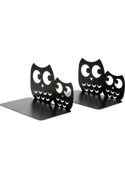 2 Adet Bir Çift Demir Baykuş Nonskid Bookends Bookends Sanat Bookends Dekoratif Kitap Organizatör (Yurt Dışından) modelleri
