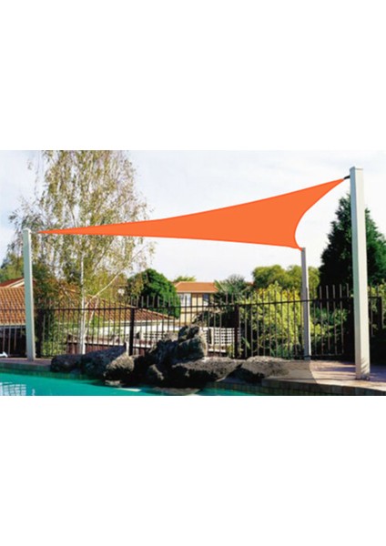 Üçgen Gölge Yelken 3 * 3 * 3 Metre Bahçe Yüzme Havuzu Açık Avlu Oxford Bez Su Geçirmez ve Uv Geçirmez Gölge Net (Yurt Dışından)