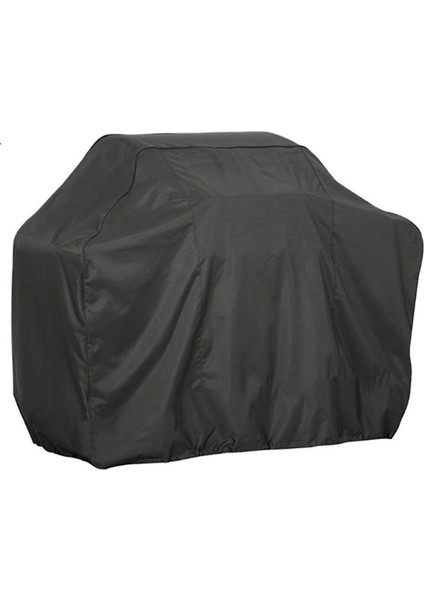 Izgara Kapağı Barbekü Izgara Kapak Gaz Izgara Kapağı Su Geçirmez Uv Dayanıklı Dayanıklı Rıp Dayanıklı (190X71X117CM) (Siyah) (Yurt Dışından)
