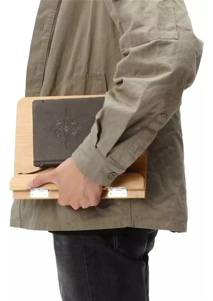 Ayarlanabilir Okuma Dinlenme Tablet Cook Ev Çalışma Odası Kitap Tutucu Katlanabilir Yemek Kitabı Standı Sayfalar Sabit Mutfak Bookends Raf Ahşap | (Yurt Dışından) fiyatları