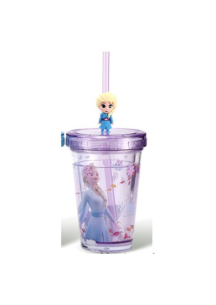 Çocuklar Disney Prenses Elsa Mermaid Sippy Kupası Kızlar Için Sevimli Karikatür Pixar Mcqueen Mickey Mouse Yetişkin Sippy Kupası 3D Kupası (Yurt Dışından)