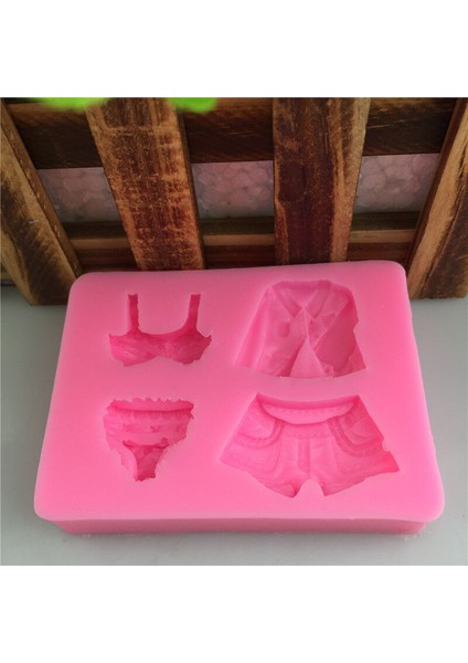 Yeni Bikini Şekli Bırak Tutkal Kalıp - Kısa Giysi Şekli Kek Dekorasyon Kalıp - 2 Adet (Yurt Dışından) fırsatları