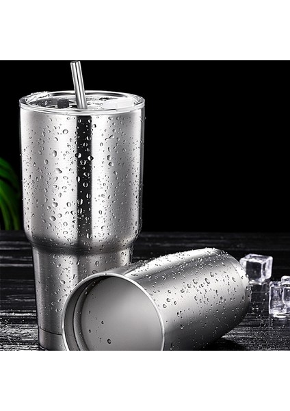 900ML Disney Mickey Mouse Karikatür Su Kupası 304 Paslanmaz Çelik Vakum Yalıtım Araba Kupa Saman Kupası Bira Kupa Bardak | Kupalar (Yurt Dışından)