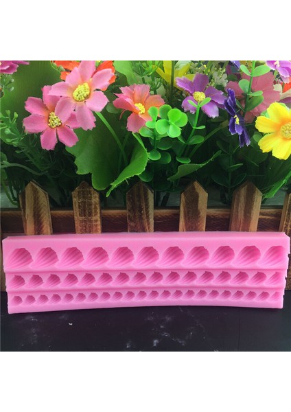 Yeni Kabuk Şekli Damla Tutkal Kalıp - Kabuk Şekli Kek Kenar Kalıp - 2 Adet (Yurt Dışından) fiyatları