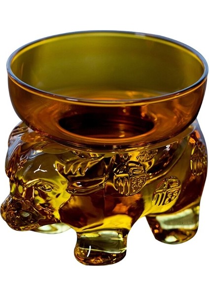 Cam Çay Süzgeci El Yapımı Çay Filtresi Çay Töreni Dekorasyon El Sanatları Kahve Süt Filtresi Teaware Çay Süzgeçleri Hediye (Amber) (Yurt Dışından)