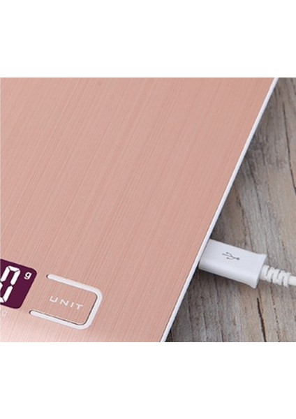 Dijital Elektronik USB Şarj Mutfak Ölçeği LCD Ekran Hassas Gıda Ölçeği Pişirme Tartım Terazi Pişirme Için (Yurt Dışından) modelleri