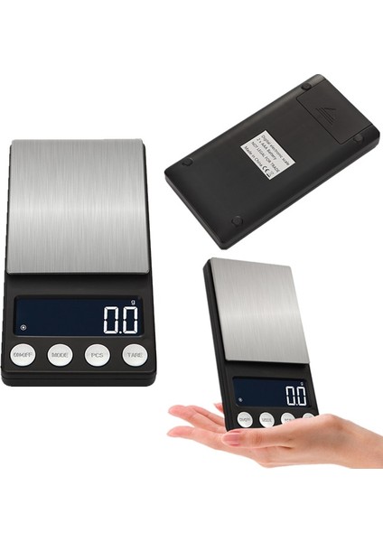 200G 0.01DIGITAL LCD Elektronik Mutfak Ölçekli Gıda Ölçeği Taşınabilir Tartı Tartı | Tartım Ölçekleri (Yurt Dışından)