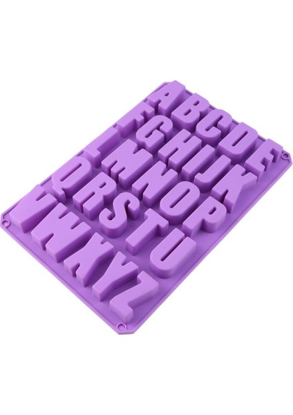 Silikon Mektup Alfabe Puding Bakeware Kalıp Kek Çikolata Buz Makinesi Kalıp | Kek Kalıpları (Yurt Dışından)