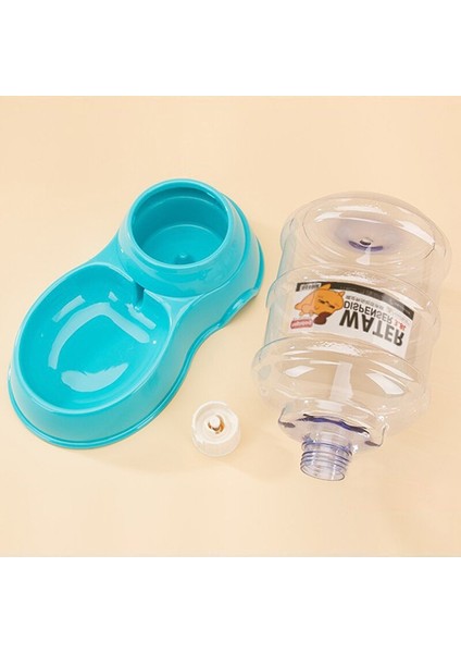 Pet Kedi Otomatik Besleyiciler Plastik Büyük Kapasiteli Gıda Su Dağıtıcı Kediler Köpekler Besleme Kaseler Köpek Su Şişesi | Köpek Besleme (Yurt Dışından) modelleri