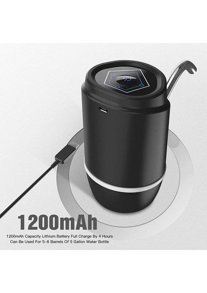 5 Galon Su Pompası Dağıtıcı, Elektrikli Su Şişesi Pompası Su Dispenseri Ev Mutfak Ofisi Içme Su Pompası | Su Pompaları (Yurt Dışından)