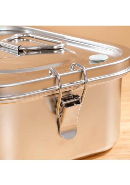1.5l 304 Paslanmaz Çelik Öğle Yemeği Kutusu Çift Katmanlar Bento Gıda Konteyner Snack Depolama Termal Metal Kutusu Stok Yemek | Öğle Yemeği Kutuları (Gümüş) (Yurt Dışından) fırsatları