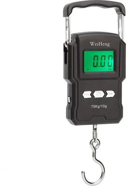 75 kg / 10G Elektronik Ayak Tartım Ölçeği Taşınabilir Dijital Balıkçılık Posta Asılı Kanca Ölçeği Ölçüm Teyp | Tartı Ölçekleri (Yurt Dışından)