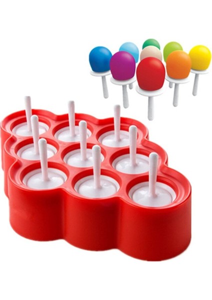 Yeni Silikon Mini Buz Kalıp Kalıp Dondurma Topu Lolly Maker Popsicle Kalıplar Lolly | Popsicle Moldsice Pop Kalıp (Yurt Dışından)