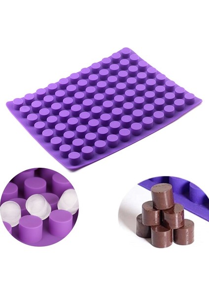 88 Boşluklar Mini Cheesecakes Kalıpları Yuvarlak Mini Pişirme Silikon Kalıp Çikolata Trüf Jöle ve Şeker Buz Kalıp Için Kalıp | Kek Kalıpları (Yurt Dışından) fiyatları