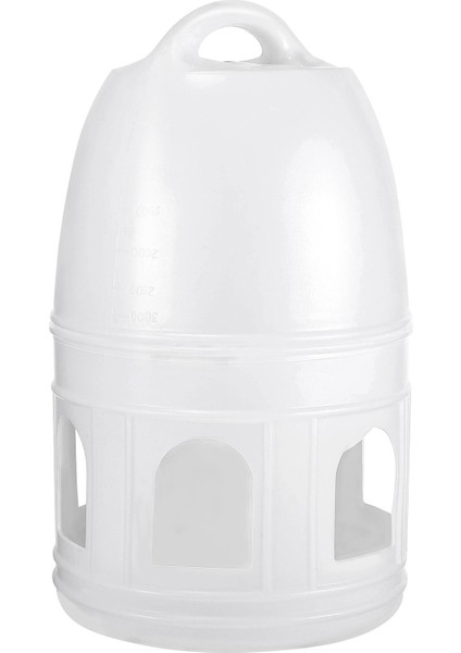 5l Kuş Otomatik Besleyici Pet Drinker Güvercin Besleyici Su Dispenseri Konteyner (Beyaz) | Kedi Besleme ve sulama Malzemeleri (Yurt Dışından)