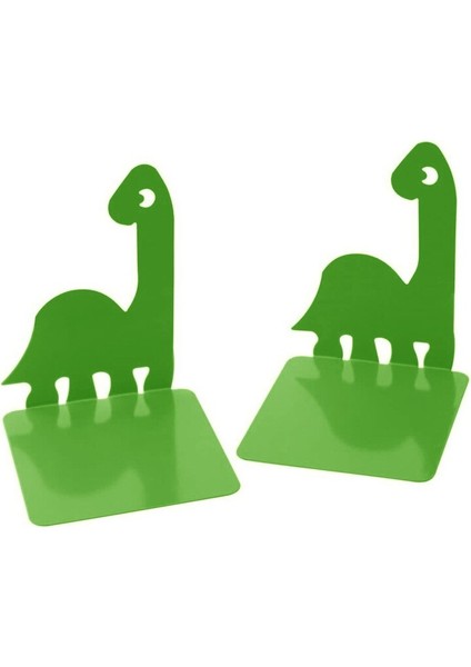 1 Çift Bookends, Karikatür Dinozor Kitaplık, Skid Yok Metal Kitap Saklama Kutusu, Dergi Stand, Okul, Ofis | (Yurt Dışından)