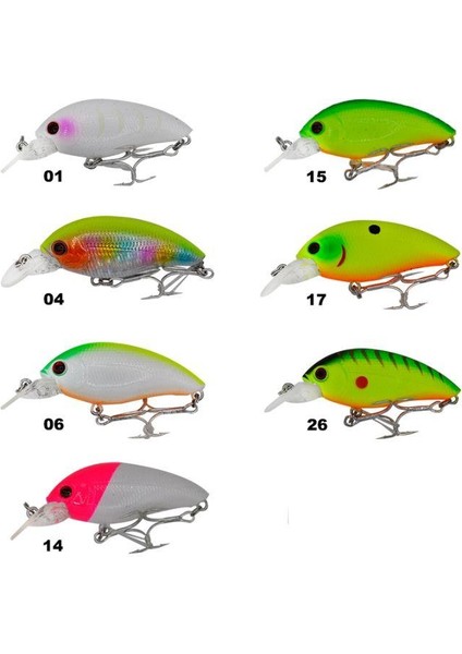 Coupe 5,3 cm Maket Balık 8 gr (0-0.8m)