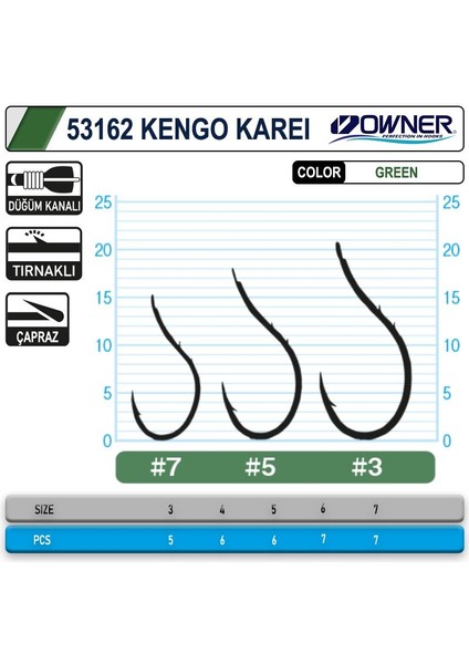 53162 Kengo Karei S. Green Iğne