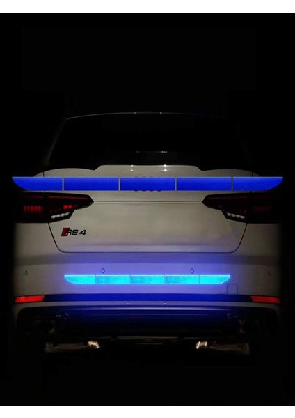 3 Çeşit Reflektörlü Paket Sticker Ayna Bagaj Kaput Oto Aksesuar fırsatları