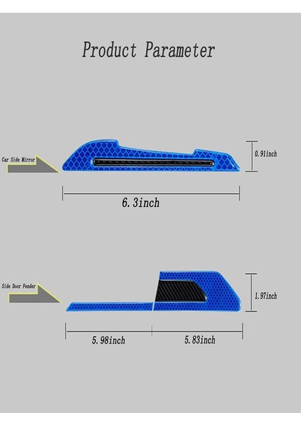 3 Çeşit Reflektörlü Paket Sticker Ayna Bagaj Kaput Oto Aksesuar indirimleri