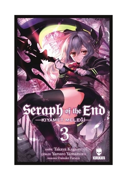 Seraph Of The End - Kıyamet Meleği - 3 Kitap Türkçe Manga Seti (1-2-3)