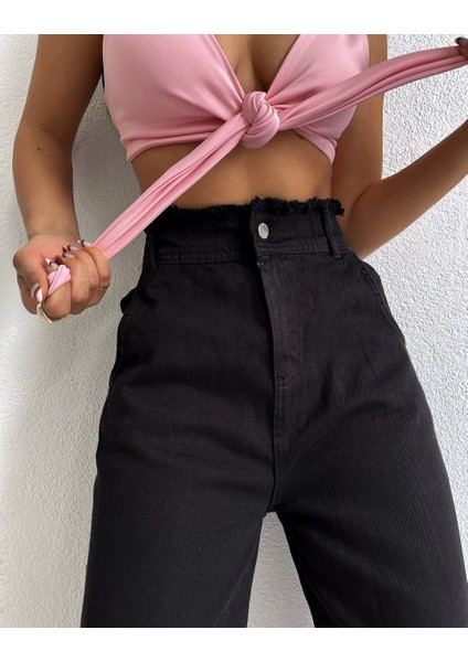 Black Fashion Bel ve Paça Püsküllü Pantalon fiyatları