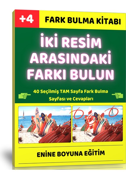 Tam Sayfa Fark Bulma Kitabı